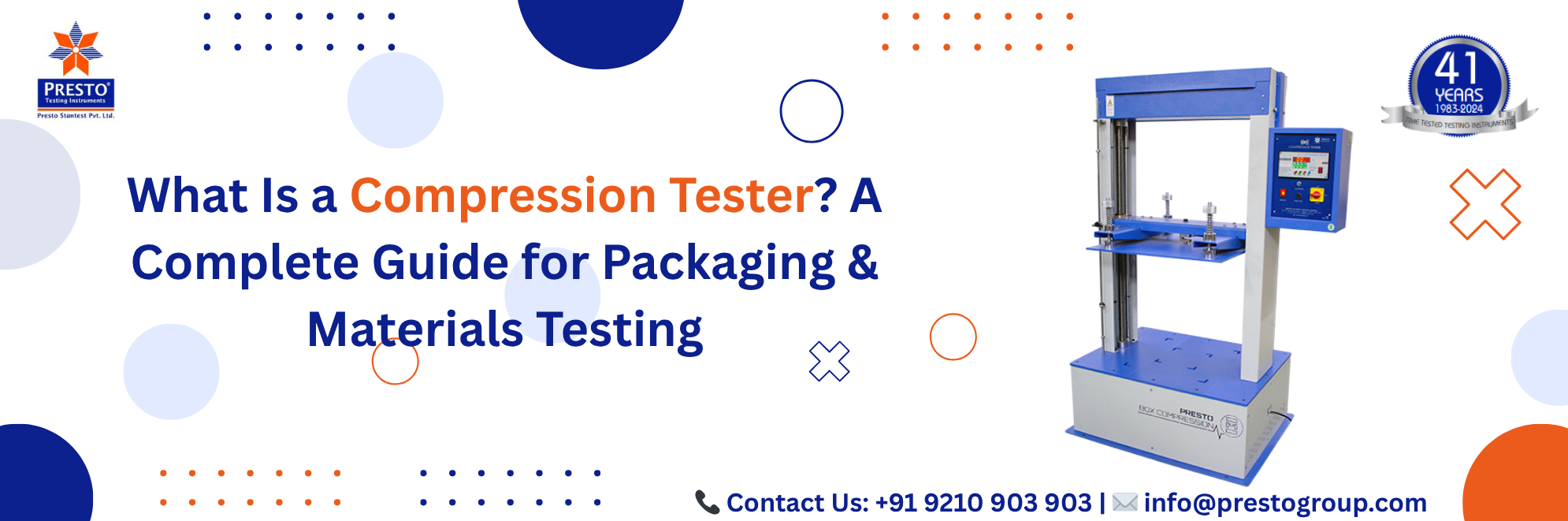 What Is a Compression Tester? A Complete Guide for Packaging & Materials Testing
